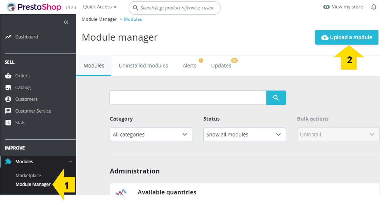 Prestashop Module: Installation and Administration Guide