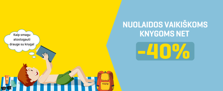 akcija vaikiškoms knygoms